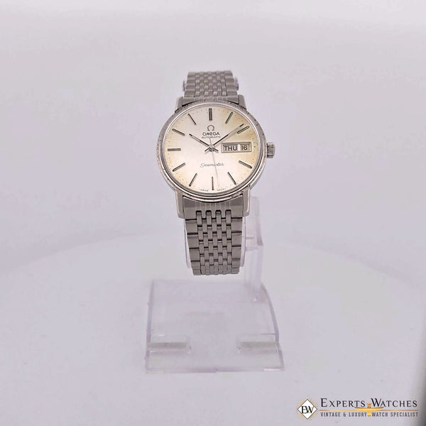 Omega Style Beads of Rice Watch Bracelet – Flat or Curved- Brushed or Polished