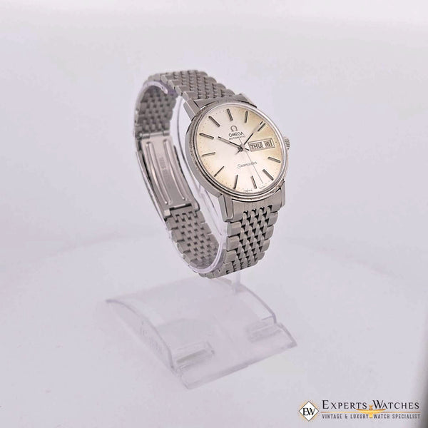 Omega Style Beads of Rice Watch Bracelet – Flat or Curved- Brushed or Polished