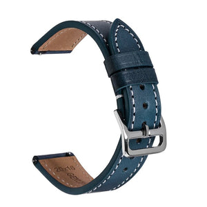 Premium Tapered Full‑Grain Leather Watch Strap with Quick‑Release Spring Bars - Experts Watches by Experts Watches