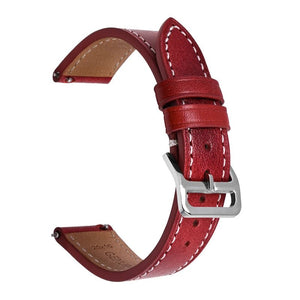 Premium Tapered Full‑Grain Leather Watch Strap with Quick‑Release Spring Bars - Experts Watches by Experts Watches