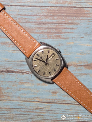 Premium Tapered Full‑Grain Leather Watch Strap with Quick‑Release Spring Bars - Experts Watches by Experts Watches