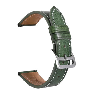 Premium Tapered Full‑Grain Leather Watch Strap with Quick‑Release Spring Bars - Experts Watches by Experts Watches