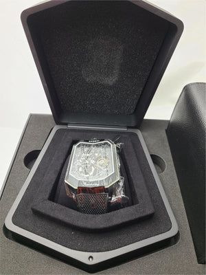 AVENTI UniCorn Skeleton Tourbillion Watch A10 Super Rare Exclusive DLC Black