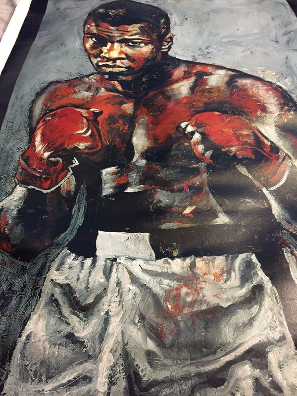 Muhammad Ali with Stephen Holland Signed Giclee on canvas Plus Free Joe Namath