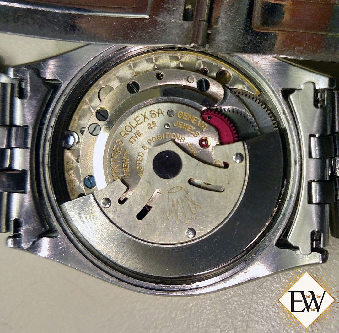 Serviced Vintage Steel Turned Bezel Rolex Oyster Perpetual Ref 6569 Ju ...