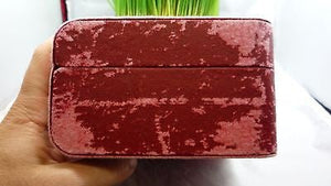 VINTAGE OMEGA RED WATCH BOX ORIGINAL (Planet Ocean, Sea Master, Speed Master) - Omega Boxes, Cases & Watch Winders