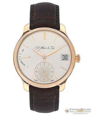 H Moser Cie Endeavour Perpetual Calendar 18K Rose Gold 7 Day Power Watch $60,000