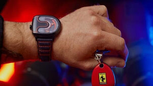 New Limited Edition Atowak Ettore Drift 4-Arm Wandering Hour Black Red Watches