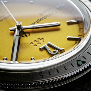 NEW Christopher Ward Watch C65 Trident 316L Limited Edition Yellow Warranty