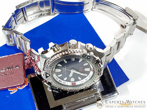 NOS YEMA Seiko SEASPIDER Professional Kenetic Diver Watch YM1711 5M42A Box Paper