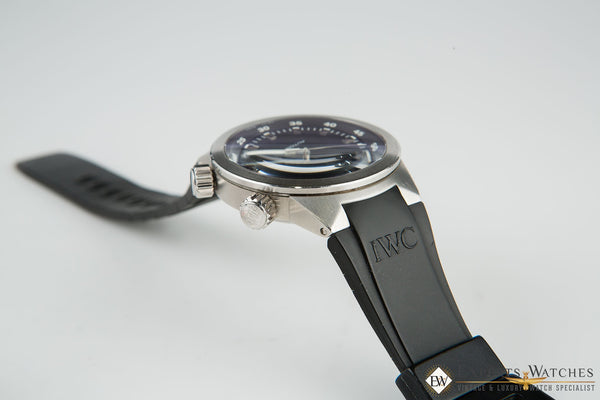 IWC Aquatimer 1000M Diver Black 42mm Rubber Straps 3548 Automatic Watch