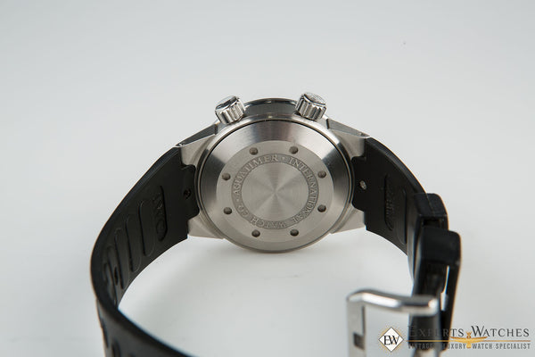IWC Aquatimer 1000M Diver Black 42mm Rubber Straps 3548 Automatic Watch