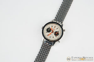 1969 Vintage Breitling Chrono-Matic 2110 Chronograph Cal 11 NSA Bracelet Watch