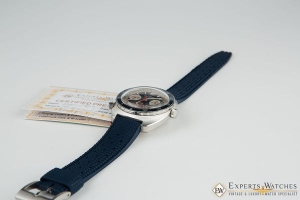 Vintage 1970's Hamilton Chrono-Matic Pan Europ 703 11003-3 Cal 11 Blue Watch