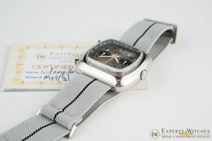 Vintage 1970's Sidney Chronograph Calibre 12 Date Silverstone Panda Chronomatic