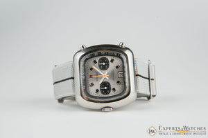 Vintage 1970's Sidney Chronograph Calibre 12 Date Silverstone Panda Chronomatic