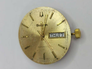 Bulvoa ETA 2836-1 Watch Movement Automatic - Dial - Hands Crown Working 1413.10 - Experts Watches