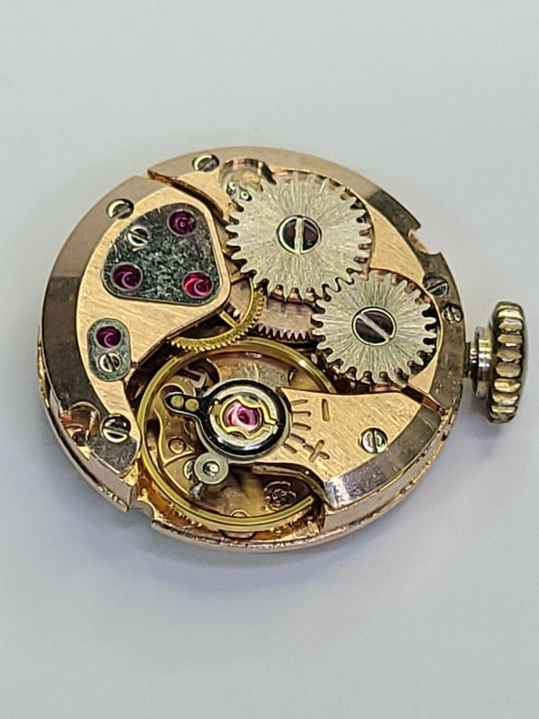ETA 2412 De Lux Indus Watch Movement with dial and hand - Experts Watches