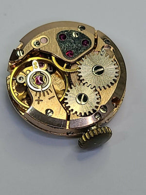 ETA 2412 De Lux Indus Watch Movement with dial and hand - Experts Watches