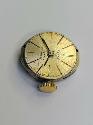 ETA 2485 Tenax Watch Movement 17 Jewels with dial and hands - Experts Watches