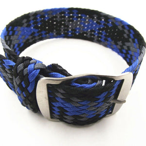 Experts Watches 20 mm Perlon Watch Strap Braided Nylon Band Vintage Style Colors - Experts Watches Watch Strap