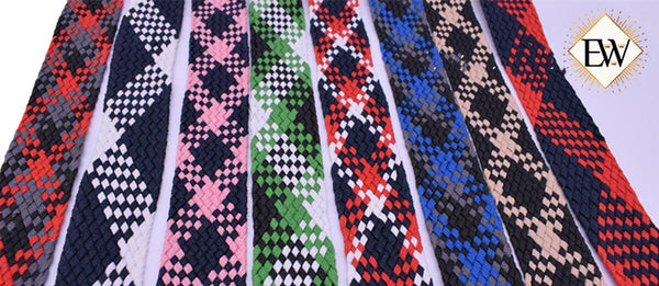 Experts Watches 20 mm Perlon Watch Strap Braided Nylon Band Vintage Style Colors - Experts Watches - Experts Watches