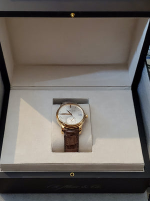 H Moser Cie Endeavour Perpetual Calendar 18K Rose Gold 7 Day Power Watch $60,000 - Experts Watches - H Moser Cie