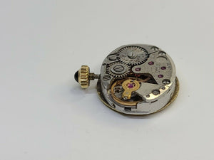 Movado With Zenith 16.5 or 165 Movement with dial - Hands - Beautiful Crown - Experts Watches