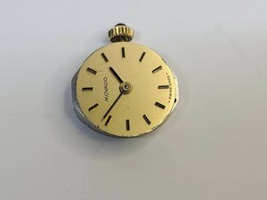 Movado With Zenith 16.5 or 165 Movement with dial - Hands - Beautiful Crown - Experts Watches