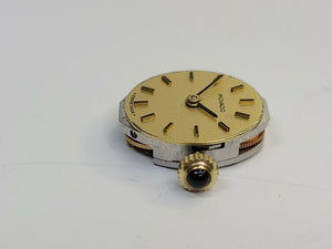 Movado With Zenith 16.5 or 165 Movement with dial - Hands - Beautiful Crown - Experts Watches