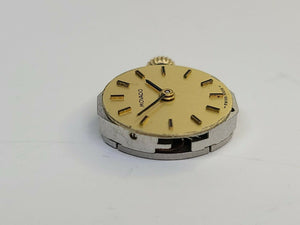 Movado With Zenith 16.5 or 165 Movement with dial - Hands - Beautiful Crown - Experts Watches