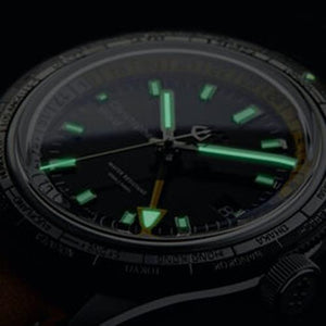 NEW Christopher Ward Watch C65 316L GMT Worldtimer V1 Edition Yellow Warranty - Experts Watches