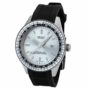 New Jenny Caribbean 300 Silver Dive Diving Watch by DOXA Limited Edition - Experts Watches