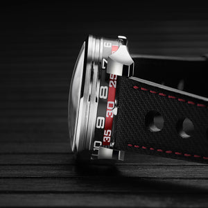 New M.A.D.1 Edition 1 Red by MB&F Automatic Steel Mens 42mm Strap MAD Watch - Experts Watches