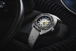 New SYNCHRON POSEIDON Diving Watch ISOfrane Rubber Limited Edition 481/1000 - Experts Watches