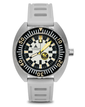 New SYNCHRON POSEIDON Diving Watch ISOfrane Rubber Limited Edition 481/1000 - Experts Watches