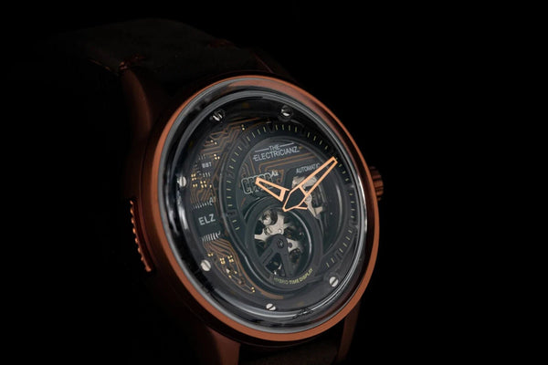 New The Electricianz Hybrid Automatic E-CIRCUIT BRONZE Watch - Experts Watches