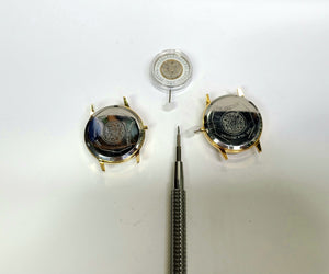 NOS 1976 Jimmy Carter DYI Watch Parts - PEANUTS TO PRESIDENT Dial Case Movement - Experts Watches