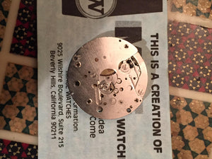 NOS 1976 Jimmy Carter DYI Watch Parts - PEANUTS TO PRESIDENT Dial Case Movement - Experts Watches