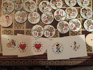 NOS 1976 Jimmy Carter DYI Watch Parts - PEANUTS TO PRESIDENT Dial Case Movement - Experts Watches