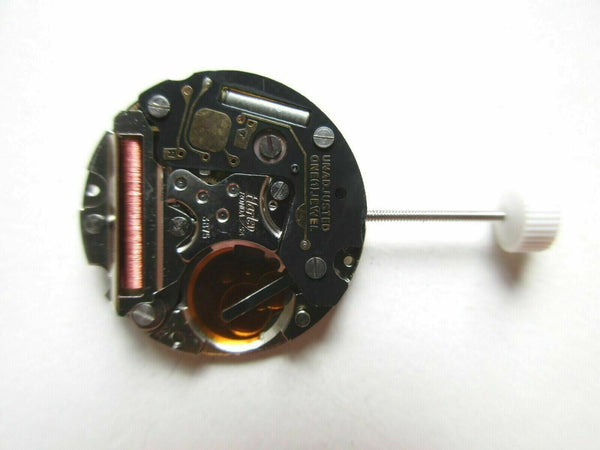 NOS Harley Ronda cal. 8¾" cal. 3875 Quartz Watch Movement ~ champagne date disk - Experts Watches