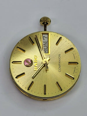 Rado ETA 2879 Watch Movement Automatic - Dial - Hands Crown Running Working - Experts Watches