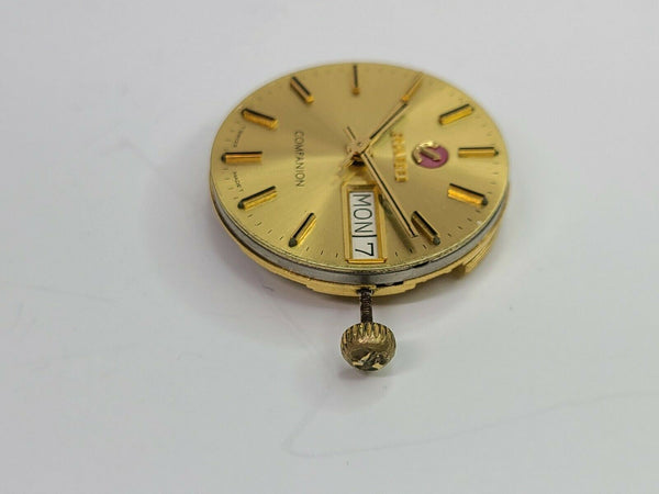 Rado ETA 2879 Watch Movement Automatic - Dial - Hands Crown Running Working - Experts Watches