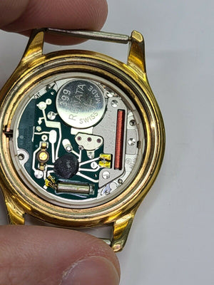 Richelieu ETA 955.414 Watch Movement Quartz - Dial Hands Crown Working - Experts Watches
