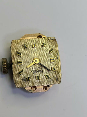 Saval AS Caliber 1977 - 2 Watch Movement 17 Jewels with dial and hand - Experts Watches