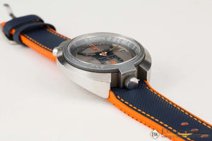 Serviced BULOVA BULLHEAD Parking Meter Chronograph Automatic Cal 12 1973 Watch - Experts Watches - Bulova