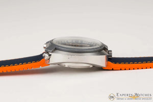 Serviced BULOVA BULLHEAD Parking Meter Chronograph Automatic Cal 12 1973 Watch - Experts Watches - Bulova