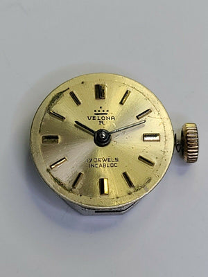Velona FA Femga France Vintage Manual Watch Movement with dial and Hands - Experts Watches