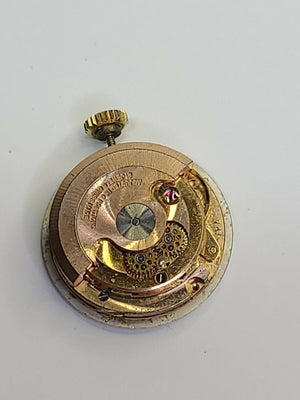 Vintage ETA Cal 2551 Watch Movement same Tissot 746 blank dial & Crown Swiss - Experts Watches