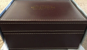 Vintage Gruen Watch Box Luxury Leather Fancy Large Case Collectible Jewelry Hold - Experts Watches - Gruen